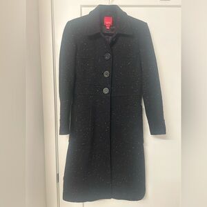 Esprit Black Tweed Trench Coat